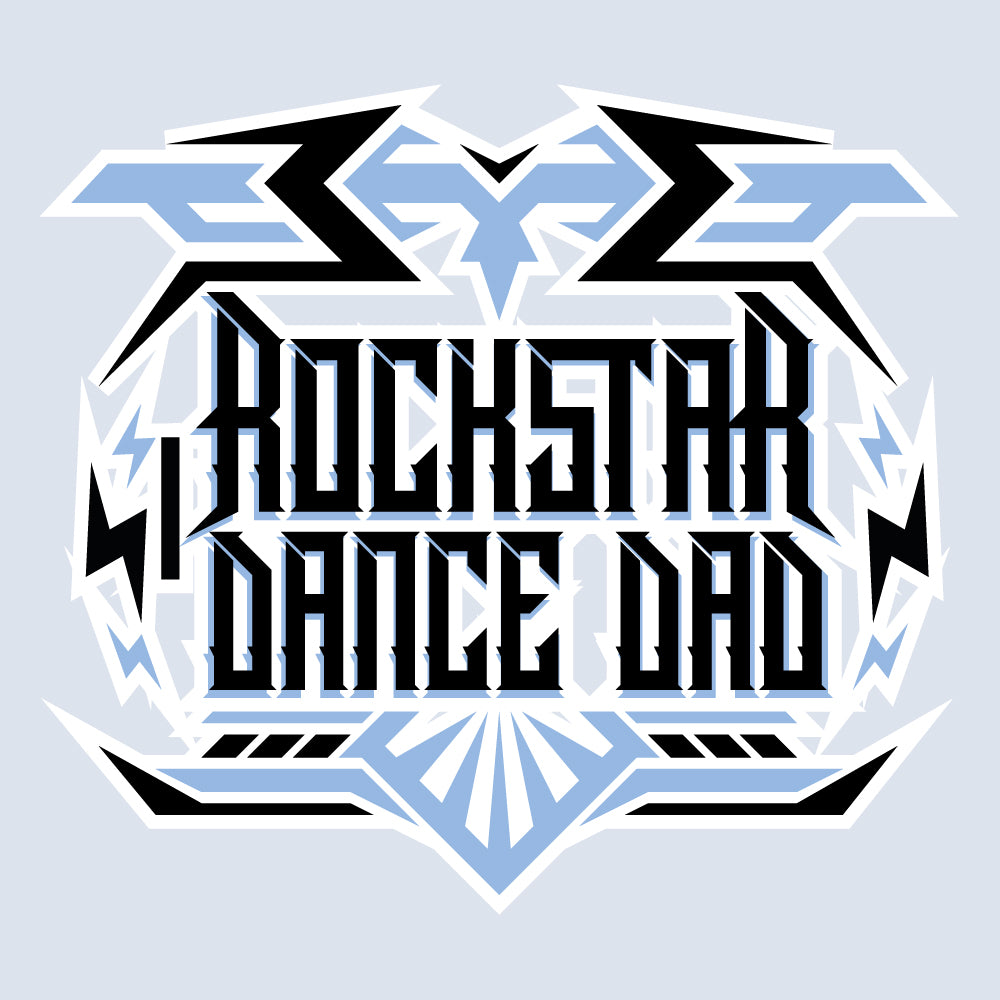 Exclusive 3x3 inch Dance Dad Tattoo from Dancing Disc, perfect for Father's Day. Temporary and easy to use, show your pride and make your little dancer happy.