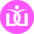 White logo with a stylized 'LQ' on a pink circle background