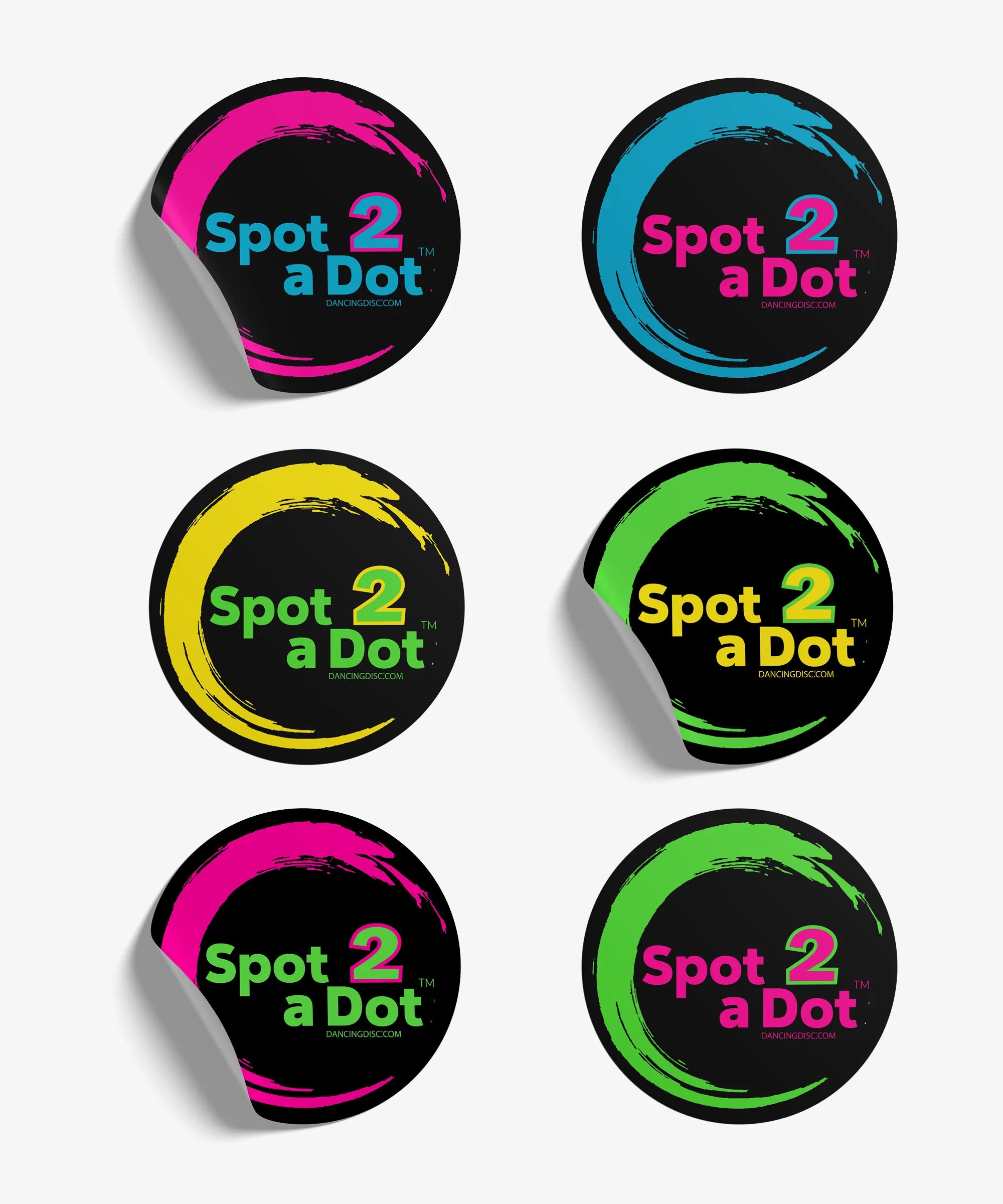 Spot2aDot Spotting Sticker BLACK Edition