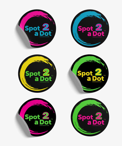 Spot2aDot Spotting Sticker BLACK Edition