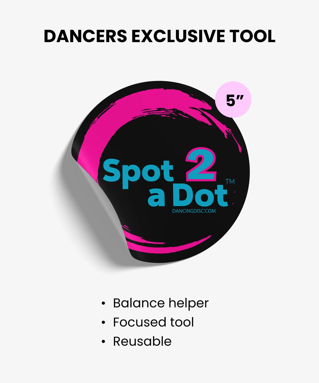 Spot2aDot Spotting Sticker BLACK Edition