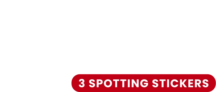 Valentine's Day Sale 10% OFF + 3 FREE Spotting stickers