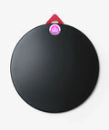 The Pink Handle Edition — Dancing Disc practice disc with its pink carry handle, top view