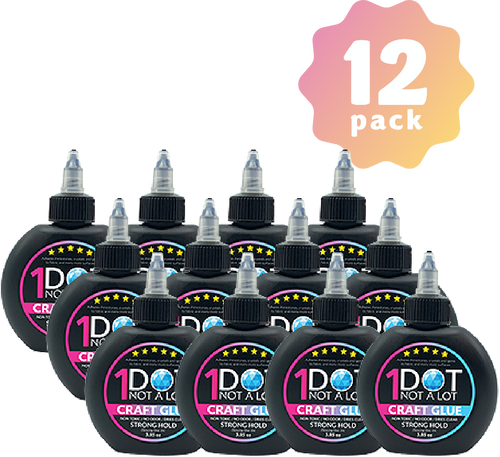 1DotNotalot Craft Glue for Rhinestones (12 Pack).