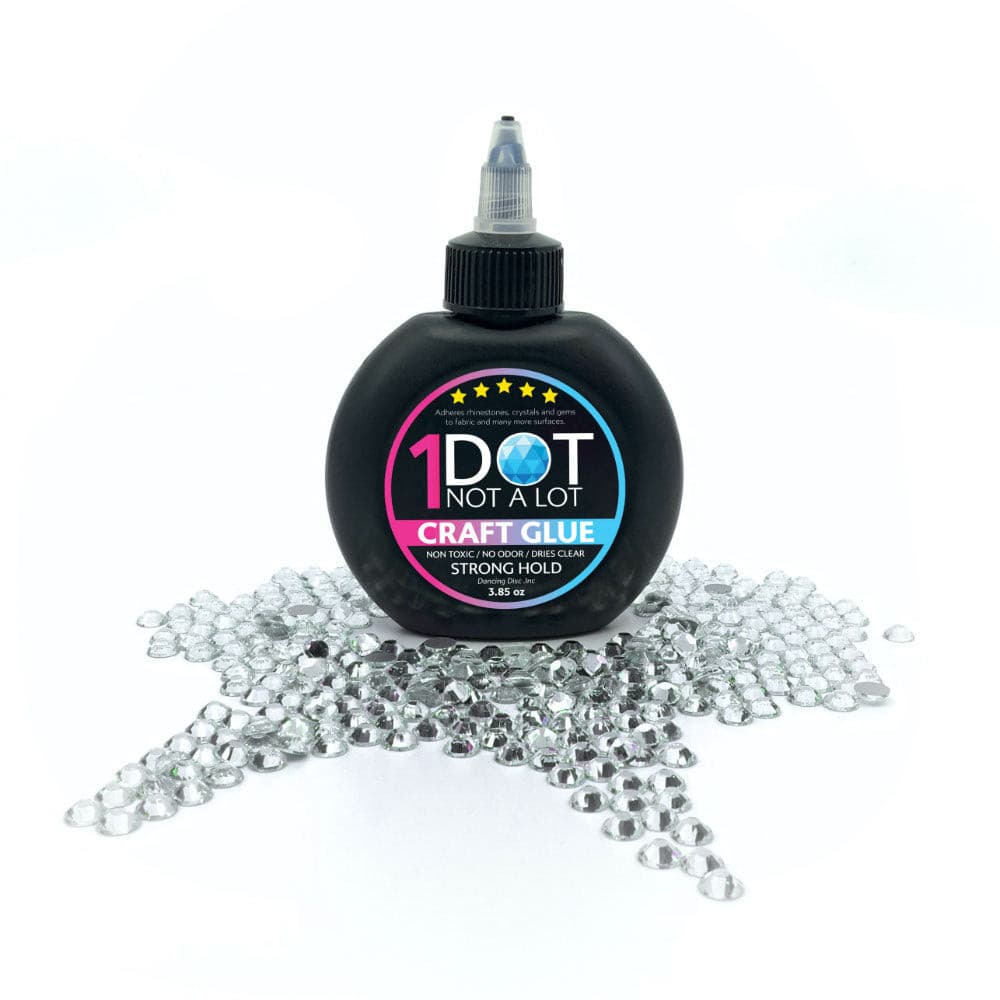 [ 2 Pack ] 1DotNotalot Craft Glue for Rhinestones.