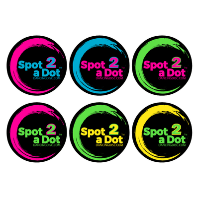 Spot2aDot Spotting Sticker BLACK Edition